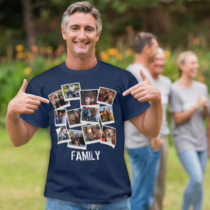 Unik egen familjs fotogrupp i Ram T Shirt