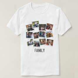 Unik egen familjs fotogrupp i Ram T Shirt