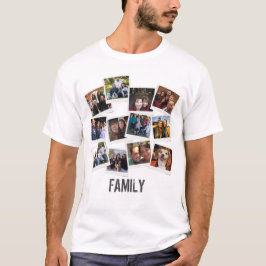 Unik egen familjs fotogrupp i Ram T Shirt
