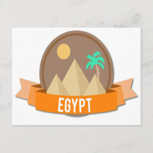 Unik egypten vykort