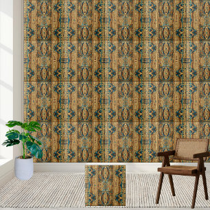 Unik egyptisk symbol Mönster Tile Kakelplatta