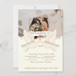 Unik elegant design inbjudningar