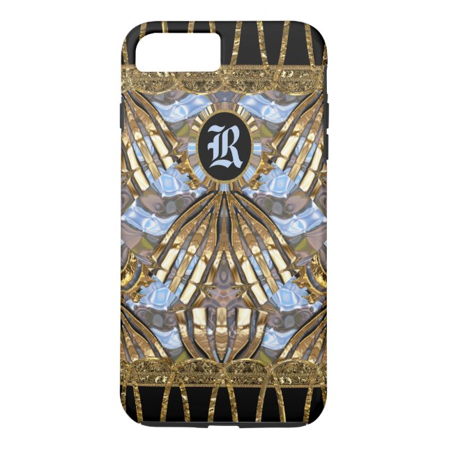Unik elegant Monogram för Margo sprej Case-Mate iPhone Skal (Baksida)