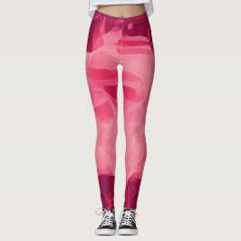 Unik, färgstark komplex design leggings