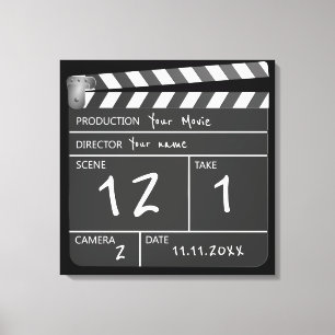Unik filmminiatyrpanel för Personlig av novelty Canvastryck