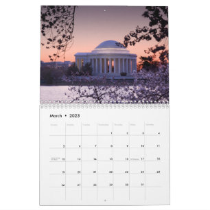 Unik Fine Art Washington DC 2023-kalender Kalender