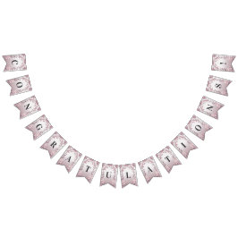 Unik Flagga för Blommigt av Rosa