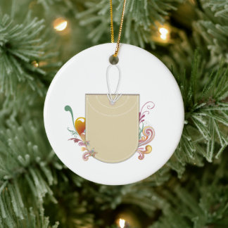 Unik förekomst för DIY-skapare Julgransprydnad Keramik