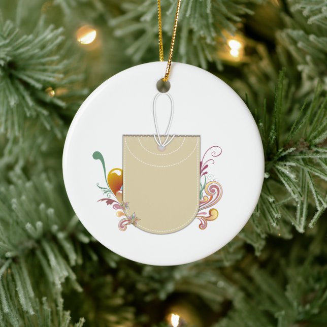 Unik förekomst för DIY-skapare Julgransprydnad Keramik (Träd)