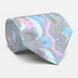 Unik formell pärlemor abalone slips