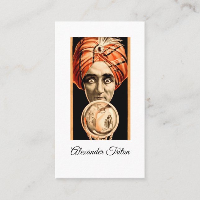 Unik Fortune Teller Crystal Boll (Framsida)