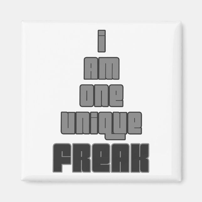 Unik Freak Magnet (Framsidan)