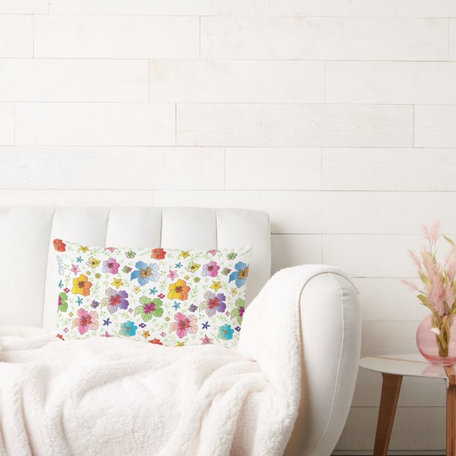 Unik fyllning med modern Snyggt i nedre Mönster, l Lumbarkudde (Soffa)