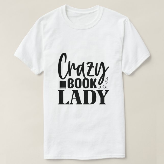 Unik galen design för bokälskare t shirt (Design framsida)