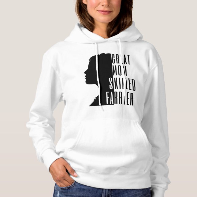 Unik gåva med Underbar Mamma-kompetens T Shirt (Framsida)