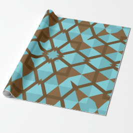 Unik Geometric Festive-Helgdag Presentpapper
