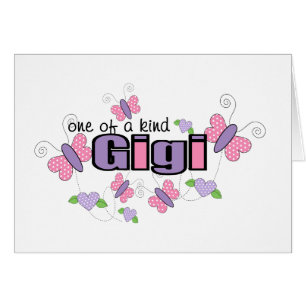 Unik Gigi Hälsningskort