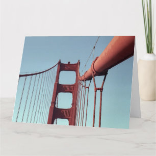Unik Golden Grind Bridge, San Francisco Photo Kort