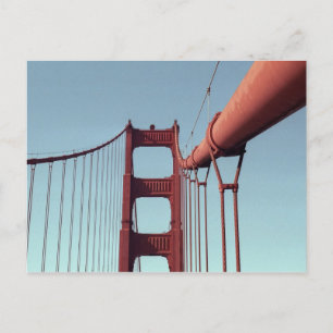 Unik Golden Grind Bridge, San Francisco Photo Vykort