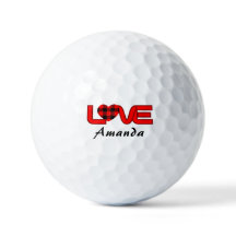 Unik golfboll för damligagolf för kvinnor