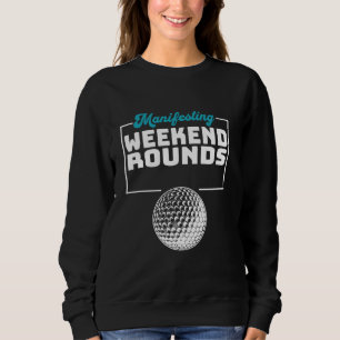 Unik golfdesign för Helg som manifesterar sig T Shirt