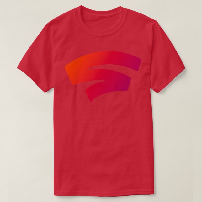 Unik Google Stadia Merchandise Design T Shirt (Design framsida)