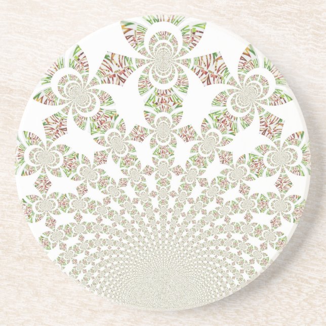 Unik Hakuna Matata-design: Serene Vibes Underlägg Sandsten (Framsidan)