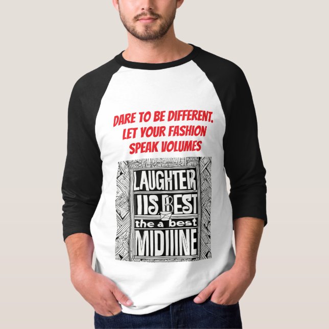 UNIK HÅLLBAR KONSTRUKTION FÖR UNGA GUYS T SHIRT (Framsida)