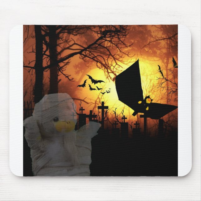 Unik Halloween-design Musmatta (Framsidan)