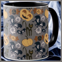 Unik halloween mönster