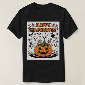 Unik Halloween-temad logotyp och banderoll för dit T Shirt