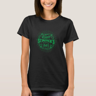 Unik, Happyy St patricks day Luckyy C R T Shirt