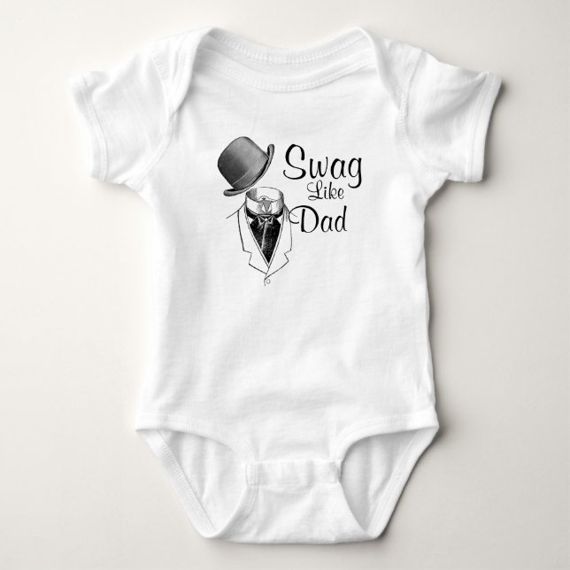 Unik Hat/Kostym-svag som Pappa Creeper Tröja (Framsida)