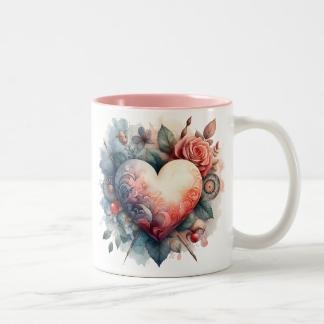 Unik Heart mugg (Höger)