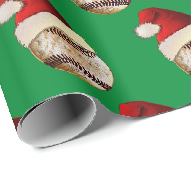 Unik heltidskassan Baseball Wrapping Papprare Presentpapper (Rullad Hörn)