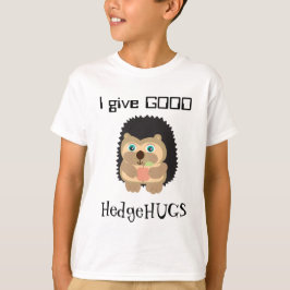 Unik igelkott som är gullig och t shirt