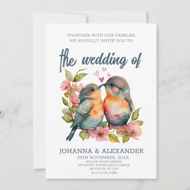 Unik inbjudan till lansering av sjöfärgslovfåglar  (Framsida)