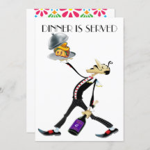 Unik inbjudan till Middag/Insamling av version 2