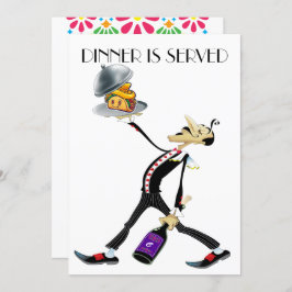 Unik inbjudan till Middag/Insamling av version 2