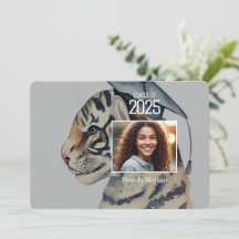 Unik inbjudan till Studenten med foto