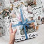 Unik julfotsortering i dagstidning presentpapper<br><div class="desc">Vi presenterar vår Personlig Julafton Papper - där du är "Headline Act"! Den här julhelgen, höj ditt ge spel med vår Personlig Julafton Papper. Det är inte bara vilken papper omslutning som helst, det är en unik arbetsyta som gör att du kan gå i mitten av din egen helgdag. Craft...</div>