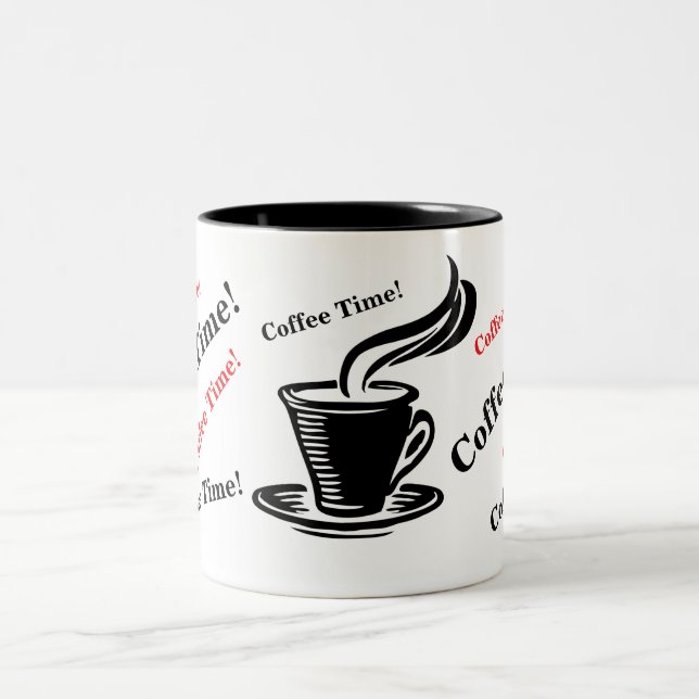 Unik kaffe Mugg med kaffe (Center)