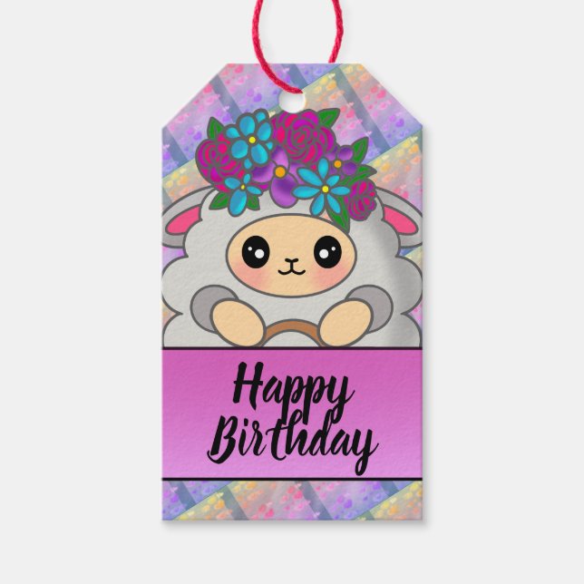 Unik kalkfåglarnas födelsedag i Lycklig Presentetikett (Framsidan)