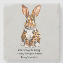 Unik kanin med fläckig leopard