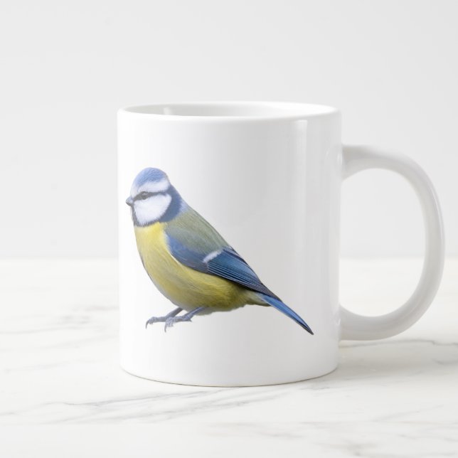 Unik keramikkopp för kaffe- och teälskare jumbo mugg (Höger)