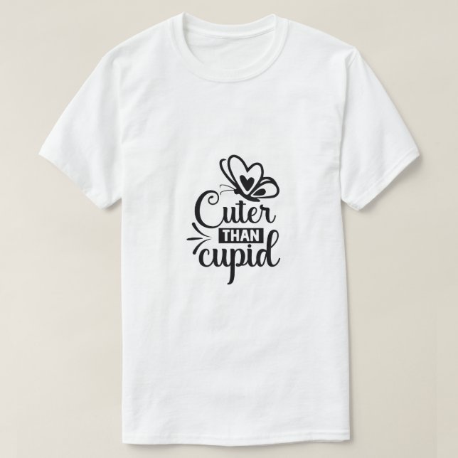 Unik klippdesign för älskare t shirt (Design framsida)