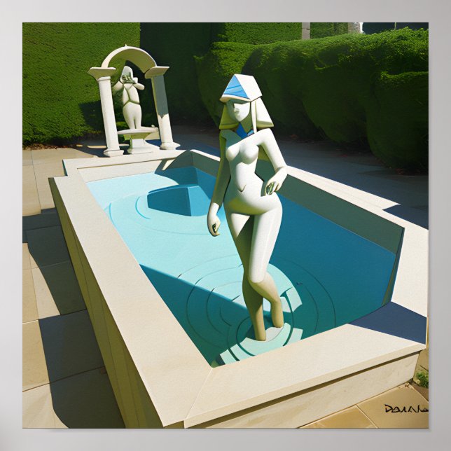 Unik konsdesign poster (Framsidan)