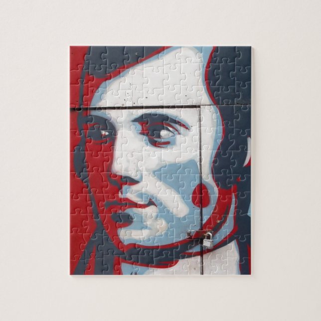 Unik konst för Robert brännskadagata! Pussel (Vertikal)