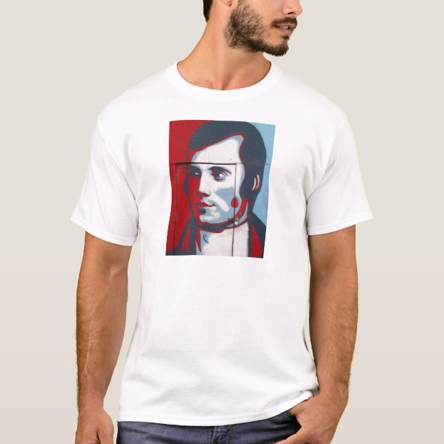 Unik konst för Robert brännskadagata! Tee (Framsida)