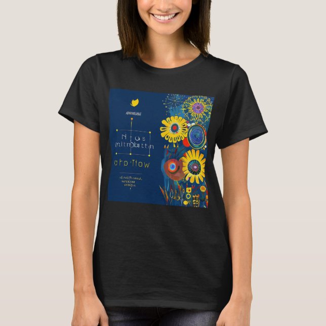 Unik konst t shirt (Framsida)